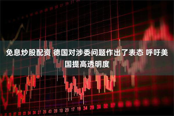 免息炒股配资 德国对涉委问题作出了表态 呼吁美国提高透明度